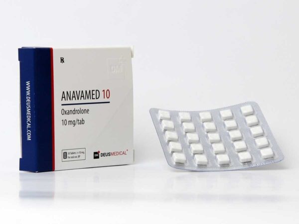 Anavamed 10mg – Oxandrolone – Deus Medical - Image 3