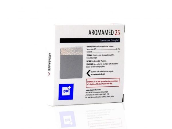 Aromamed 25mg – Exemestane – Deus Medical - Image 2