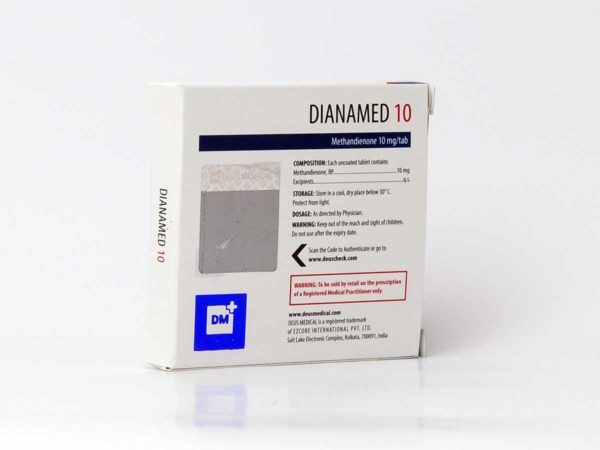 Dianamed 10mg – Methandienone – Deus Medical - Image 3