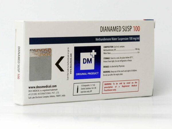 Dianamed Suspension 100mg – Methandienone – Deus Medical - Image 2