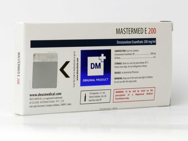 Mastermed E 200mg – Drostanolone Enanthate – Deus Medical - Image 2