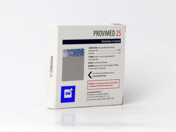 Provimed 25mg – Mesterolone – Deus Medical