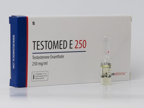 Testomed E 250mg – Testosterone Enanthate – Deus Medical - Image 3