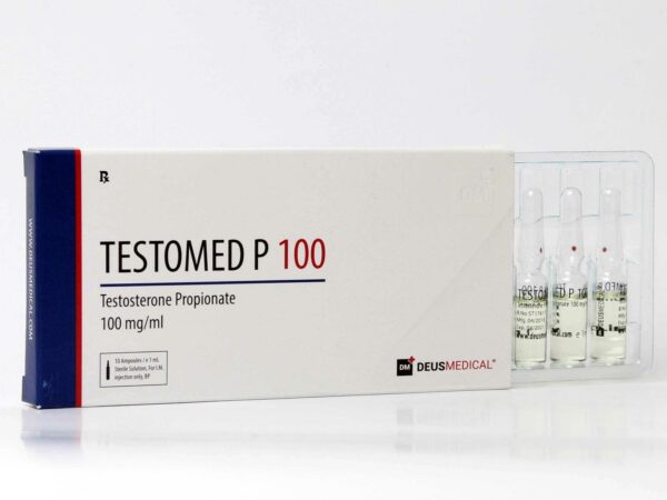 Testomed P 100mg – Testosterone Propionate – Deus Medical