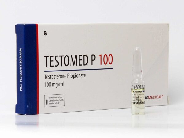 Testomed Suspension 100mg – Testosterone Base Water Suspension – Deus Medical - Image 2