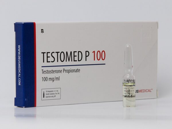 Testomed P 100mg – Testosterone Propionate – Deus Medical - Image 2