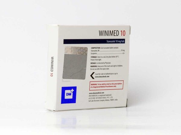 Winimed 10mg – Stanozolol – Deus Medical - Image 3