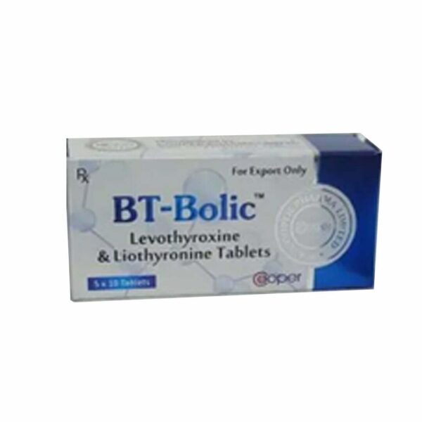 BT Bolic –T3/T4 – 12.5/50mcg – 50 Tabs