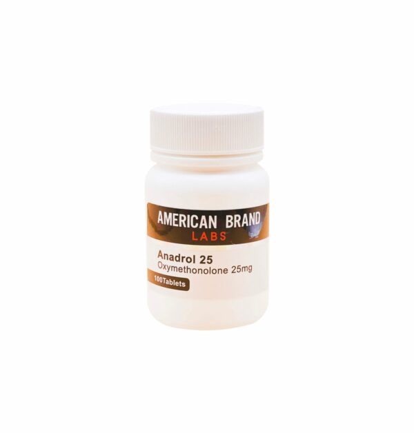 Anadrol 25 (100 Tablets) – American Brand