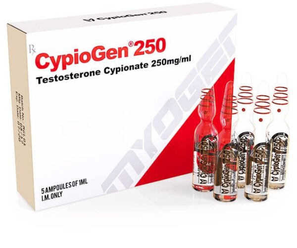 CypioGen 250 – 250mg/ml – 5 amps of 1ml