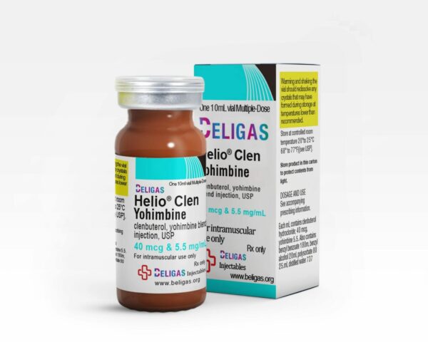 Helio Clen Yohimbine 40mcg & 5.5mg/ml – Int