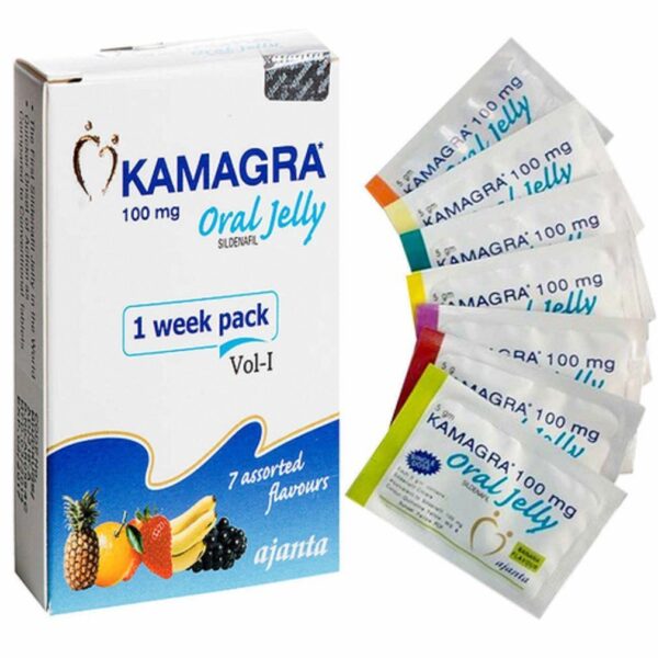 Kamagra Oral Jelly Vol 1 – 100mg – 7 Sachet