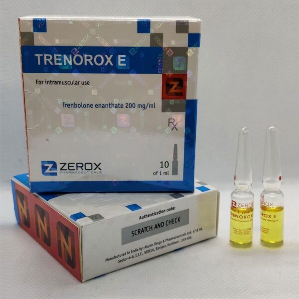 Trenorox E amps – Zerox Pharmaceuticals