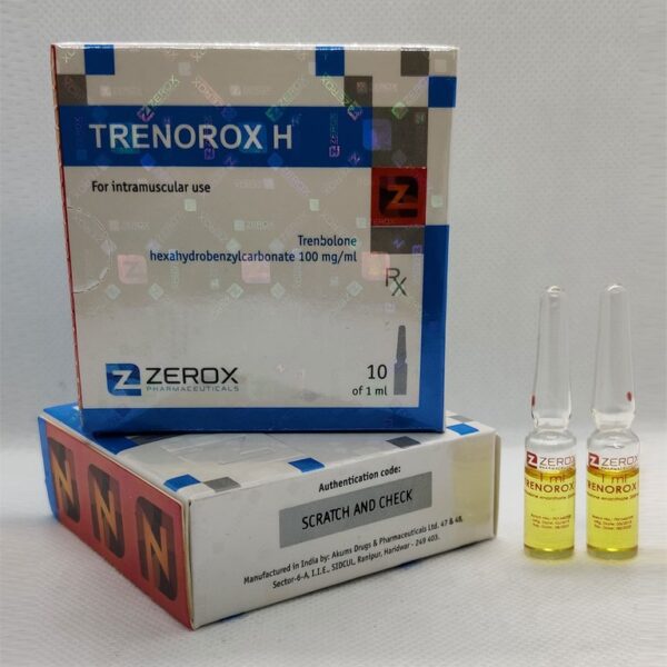 Trenorox H amps – Zerox Pharmaceuticals